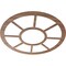 Ekena Millwork Grace Wood Fretwork Pierced Ceiling Medallion, Walnut, 36"OD x 13 1/8"ID x 1/4"T CMWP36X0250GRWA - alternate 3